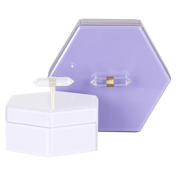Storage box Jutta purple large - Canwell Interiors Limited - Richmond