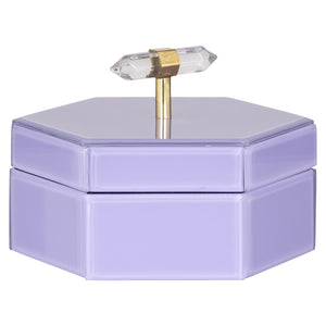 Storage box Jutta purple small - Canwell Interiors Limited - Richmond
