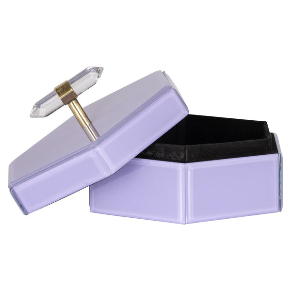 Storage box Jutta purple small - Canwell Interiors Limited - Richmond