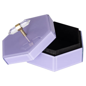 Storage box Jutta purple small - Canwell Interiors Limited - Richmond