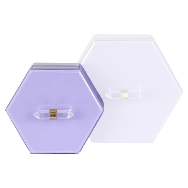 Storage box Jutta purple small - Canwell Interiors Limited - Richmond
