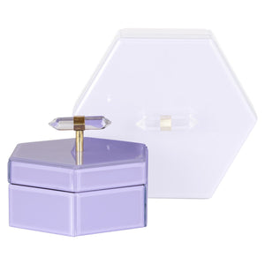 Storage box Jutta purple small - Canwell Interiors Limited - Richmond