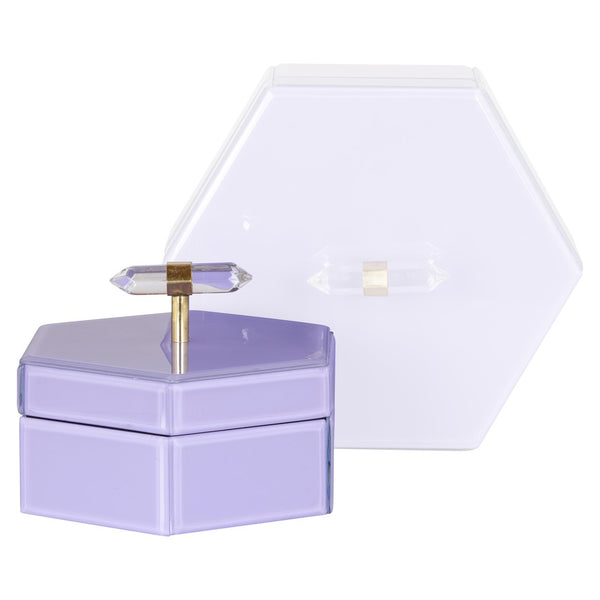 Storage box Jutta purple small - Canwell Interiors Limited - Richmond