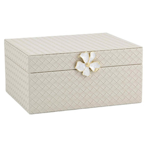 Storage box Lillie ivory large - Canwell Interiors Limited - Richmond