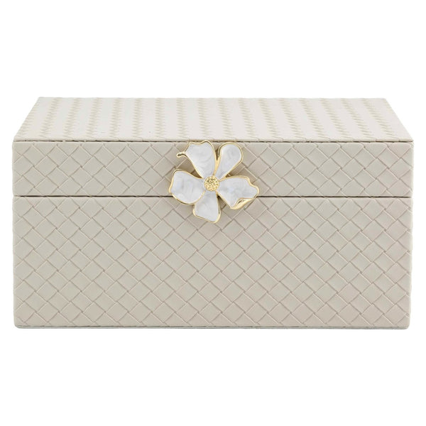 Storage box Lillie ivory large - Canwell Interiors Limited - Richmond