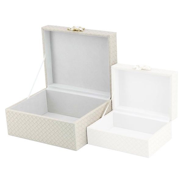 Storage box Lillie ivory large - Canwell Interiors Limited - Richmond