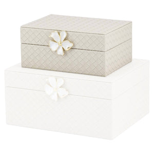 Storage box Lillie ivory small - Canwell Interiors Limited - Richmond
