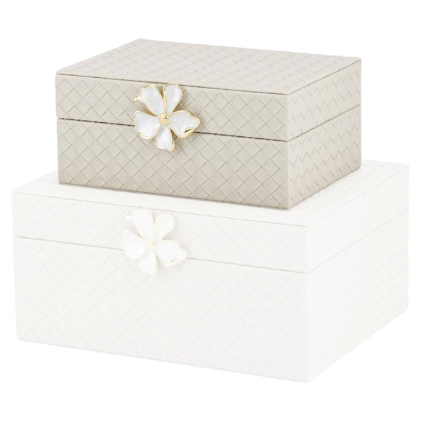 Storage box Lillie ivory small - Canwell Interiors Limited - Richmond