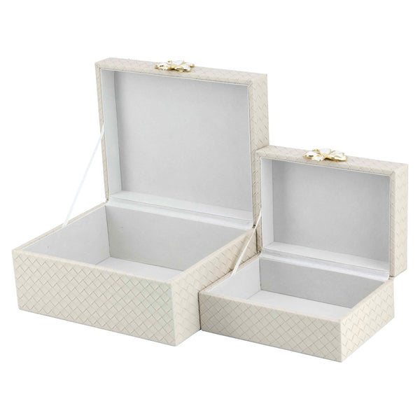 Storage box Lillie ivory small - Canwell Interiors Limited - Richmond