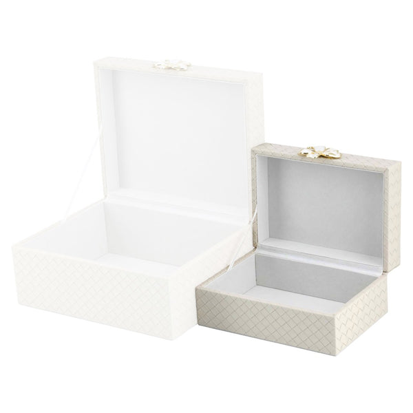 Storage box Lillie ivory small - Canwell Interiors Limited - Richmond