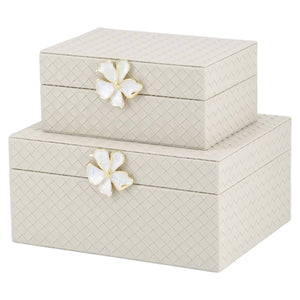 Storage box Lillie ivory small - Canwell Interiors Limited - Richmond