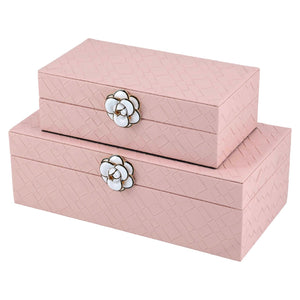 Storage box Lotte pink small - Canwell Interiors Limited - Richmond