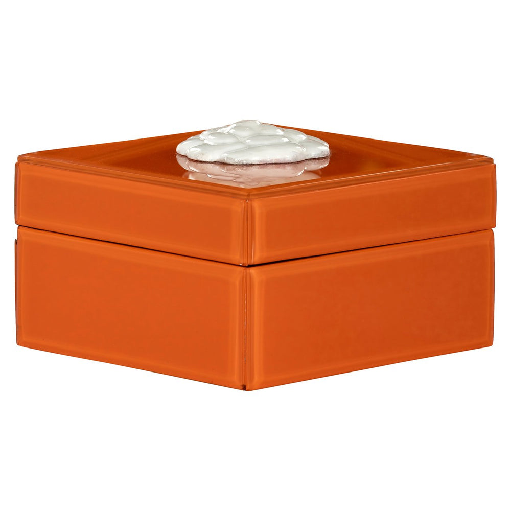 Storage box Lunia orange - Canwell Interiors Limited - Richmond