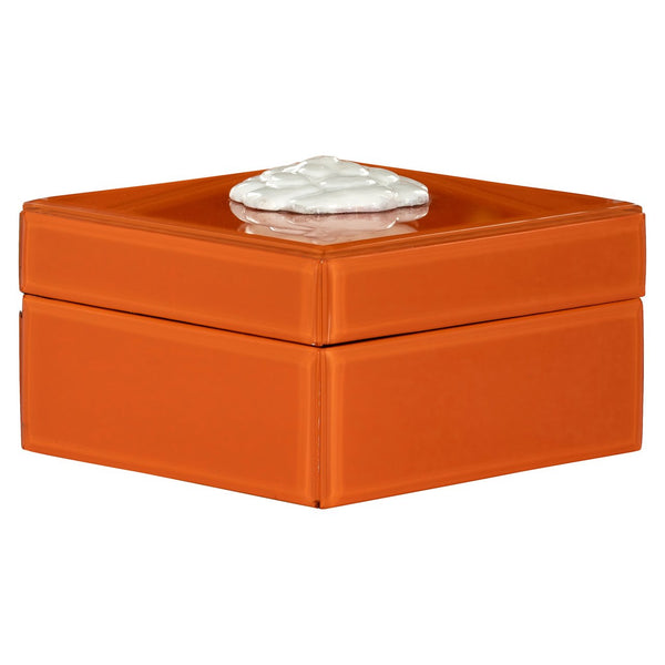 Storage box Lunia orange - Canwell Interiors Limited - Richmond