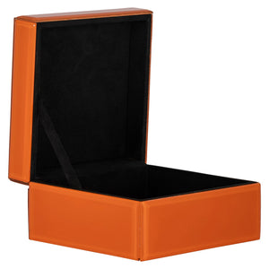 Storage box Lunia orange - Canwell Interiors Limited - Richmond
