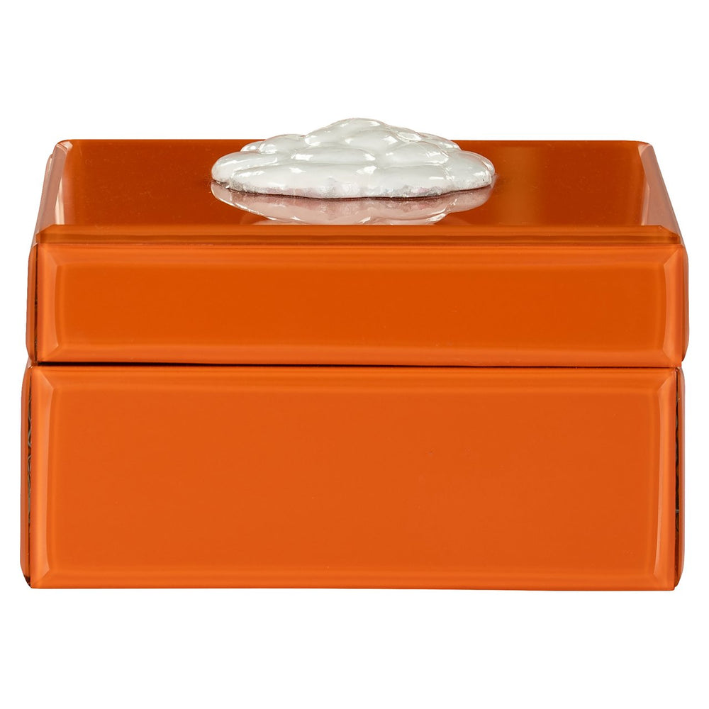 Storage box Lunia orange - Canwell Interiors Limited - Richmond