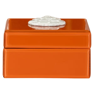 Storage box Lunia orange - Canwell Interiors Limited - Richmond