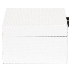 Storage box Myrth white large - Canwell Interiors Limited - Richmond