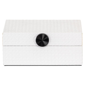 Storage box Myrth white small - Canwell Interiors Limited - Richmond