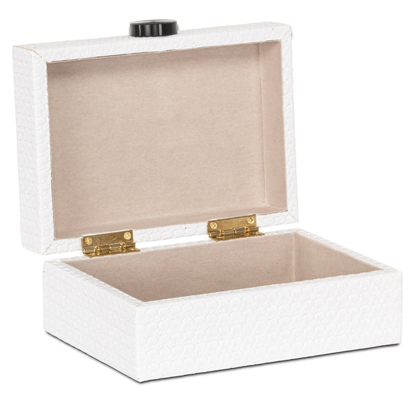 Storage box Myrth white small - Canwell Interiors Limited - Richmond