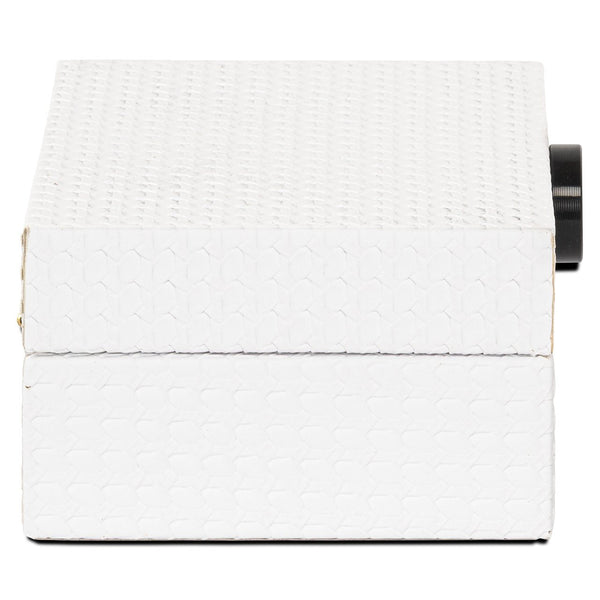Storage box Myrth white small - Canwell Interiors Limited - Richmond