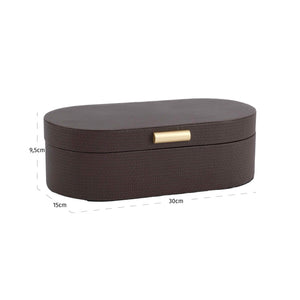 Storage box Nova brown large - Canwell Interiors Limited - Richmond
