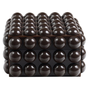 Storage box Nyx dark brown small - Canwell Interiors Limited - Richmond