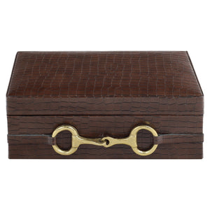 Storage box Rex dark brown large - Canwell Interiors Limited - Richmond