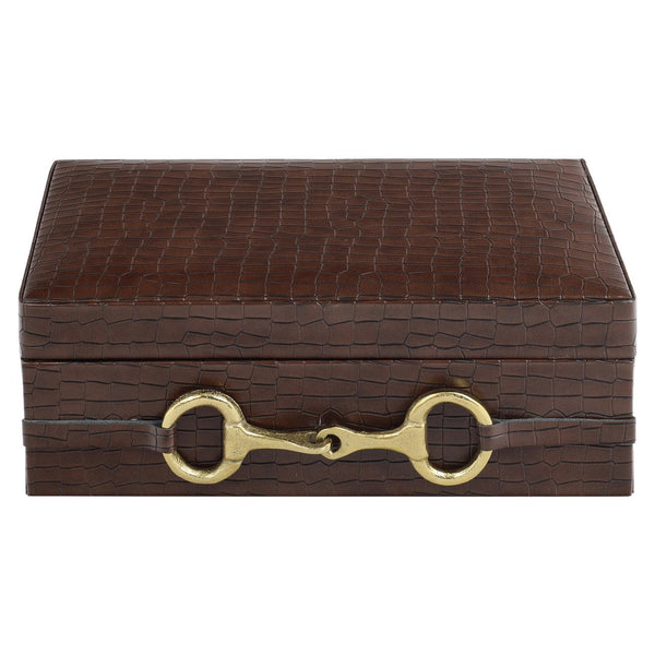 Storage box Rex dark brown large - Canwell Interiors Limited - Richmond