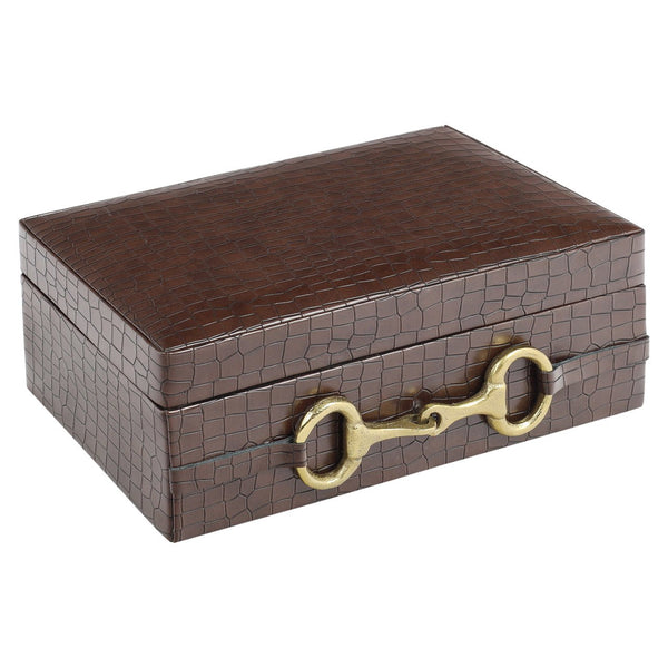 Storage box Rex dark brown large - Canwell Interiors Limited - Richmond