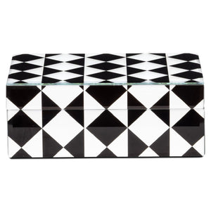 Storage Box Silas Black/White Small - XShowhome Limited - Richmond