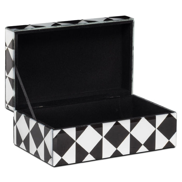 Storage Box Silas Black/White Small - XShowhome Limited - Richmond