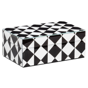 Storage Box Silas Black/White Small - XShowhome Limited - Richmond