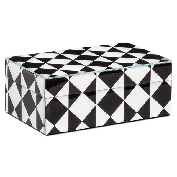 Storage Box Silas Black/White Small - XShowhome Limited - Richmond