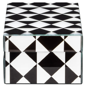 Storage Box Silas Black/White Small - XShowhome Limited - Richmond