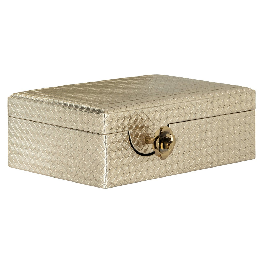 Storage box Trace gold large - Canwell Interiors Limited - Richmond