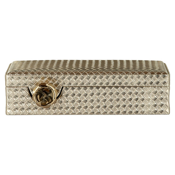 Storage box Trace gold small - Canwell Interiors Limited - Richmond