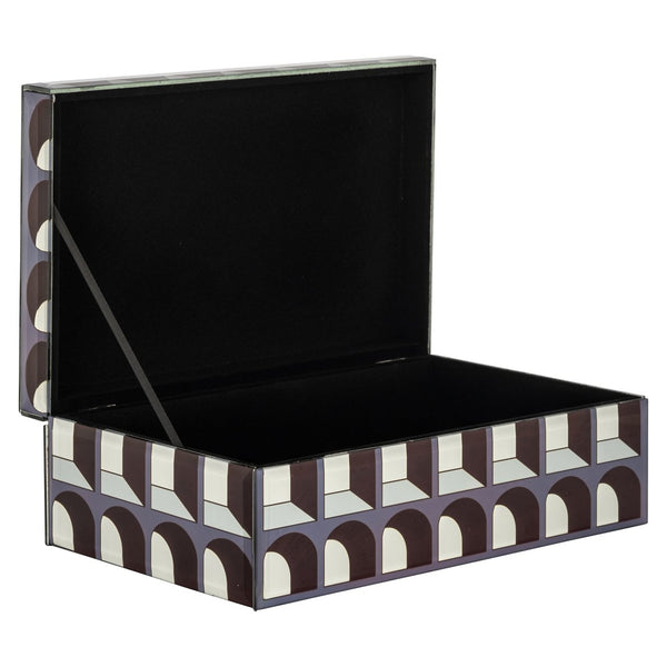 Storage box Vaya black large - Canwell Interiors Limited - Richmond