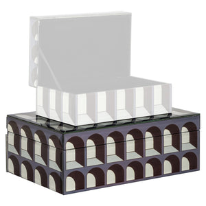 Storage box Vaya black large - Canwell Interiors Limited - Richmond
