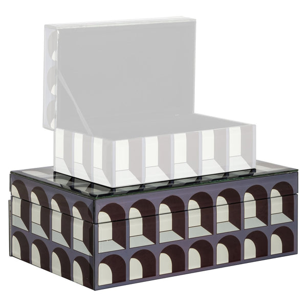Storage box Vaya black large - Canwell Interiors Limited - Richmond