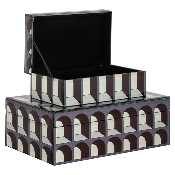 Storage box Vaya black large - Canwell Interiors Limited - Richmond