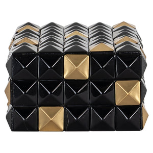 Storage Box Velicia Black/Gold - XShowhome Limited - Richmond