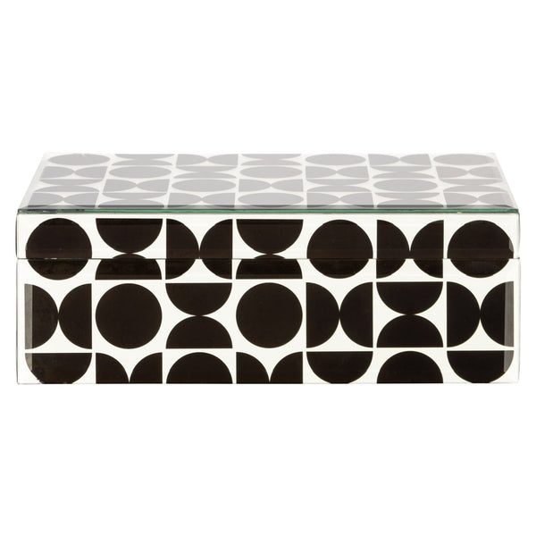 Storage box Vivian black large - Canwell Interiors Limited - Richmond