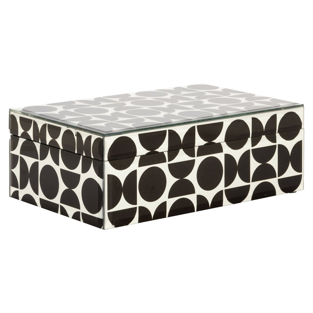 Storage box Vivian black large - Canwell Interiors Limited - Richmond