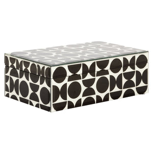 Storage box Vivian black large - Canwell Interiors Limited - Richmond