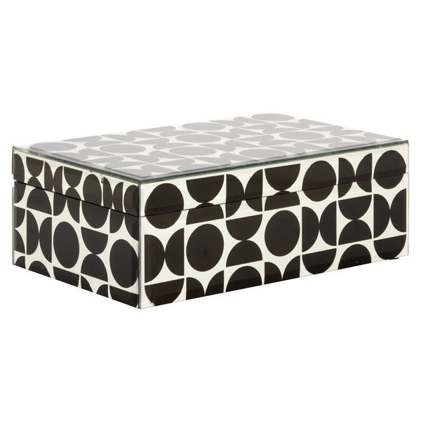 Storage box Vivian black large - Canwell Interiors Limited - Richmond