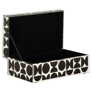 Storage box Vivian black small - Canwell Interiors Limited - Richmond