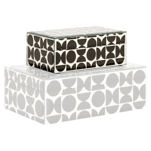 Storage box Vivian black small - Canwell Interiors Limited - Richmond