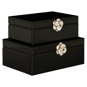 Storage box Vivy black large - Canwell Interiors Limited - Richmond