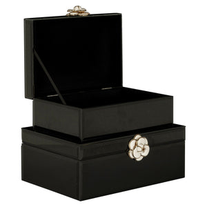 Storage box Vivy black large - Canwell Interiors Limited - Richmond